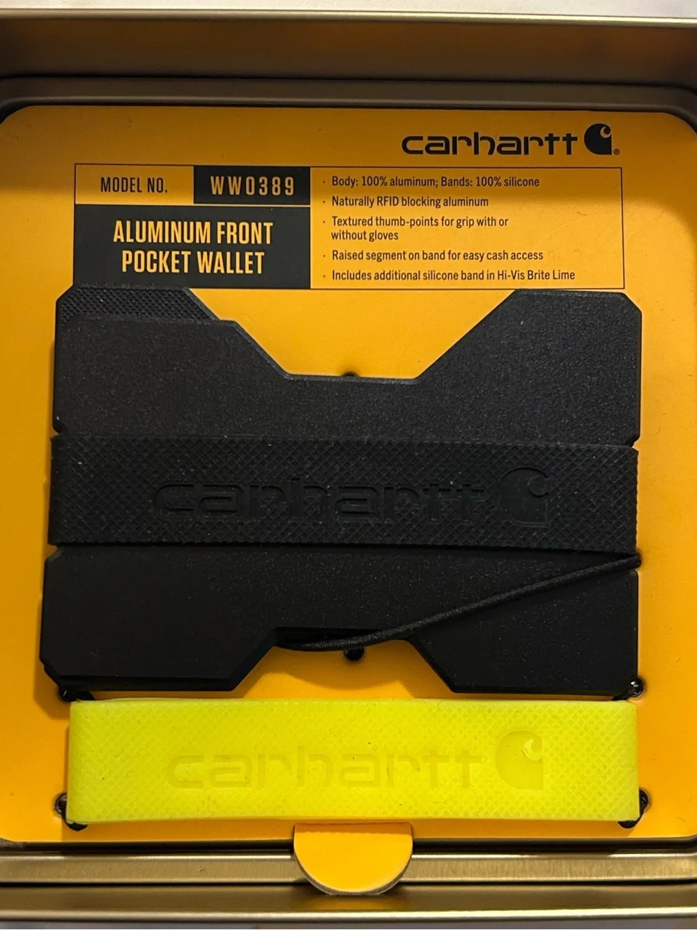 Carhartt Aluminum Front Pocket Wallet
